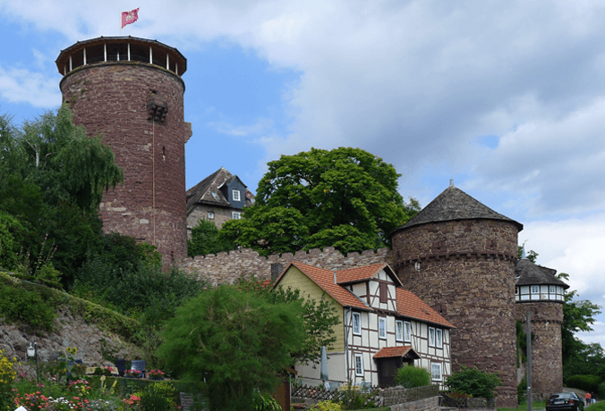 Castelo de Trendelburg rapunzel