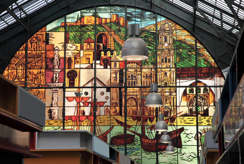 mercado central málaga