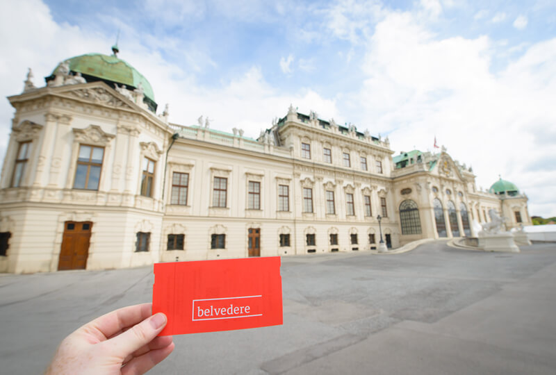 Palácio Belvedere Viena Áustria