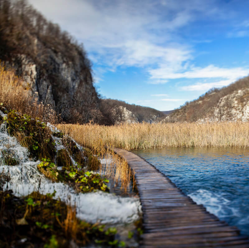 parque nacional lagos de plitvice croácia