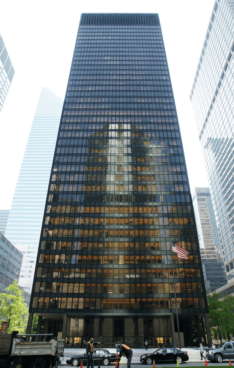 international style ny  Ludwig Mies van der Rohe