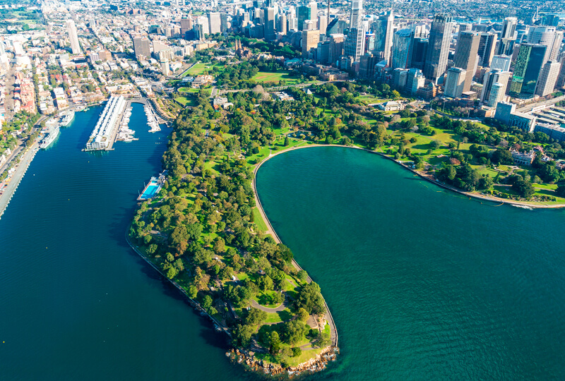 Jardim Botânico Real Sydney Austrália