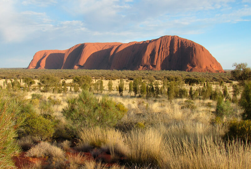 Uluru Ayers Rock deserto Austrália