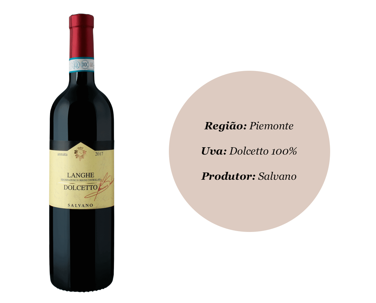 ROSSO LANGHE DOLCETTO DOC 2017