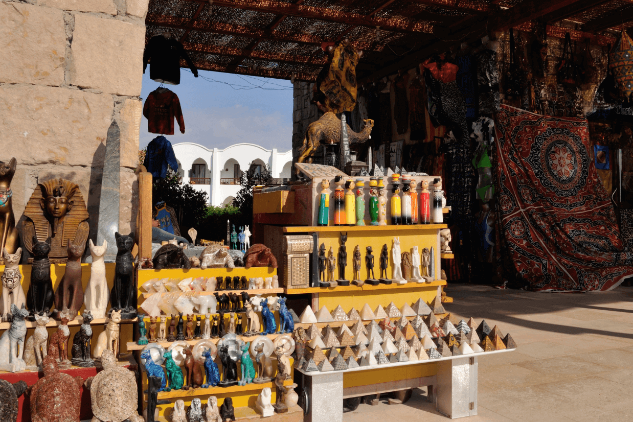 mercados egito souvenirs
