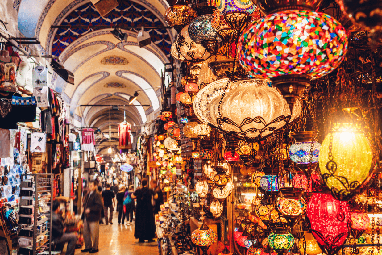Grand Bazaar viagem para Turquia