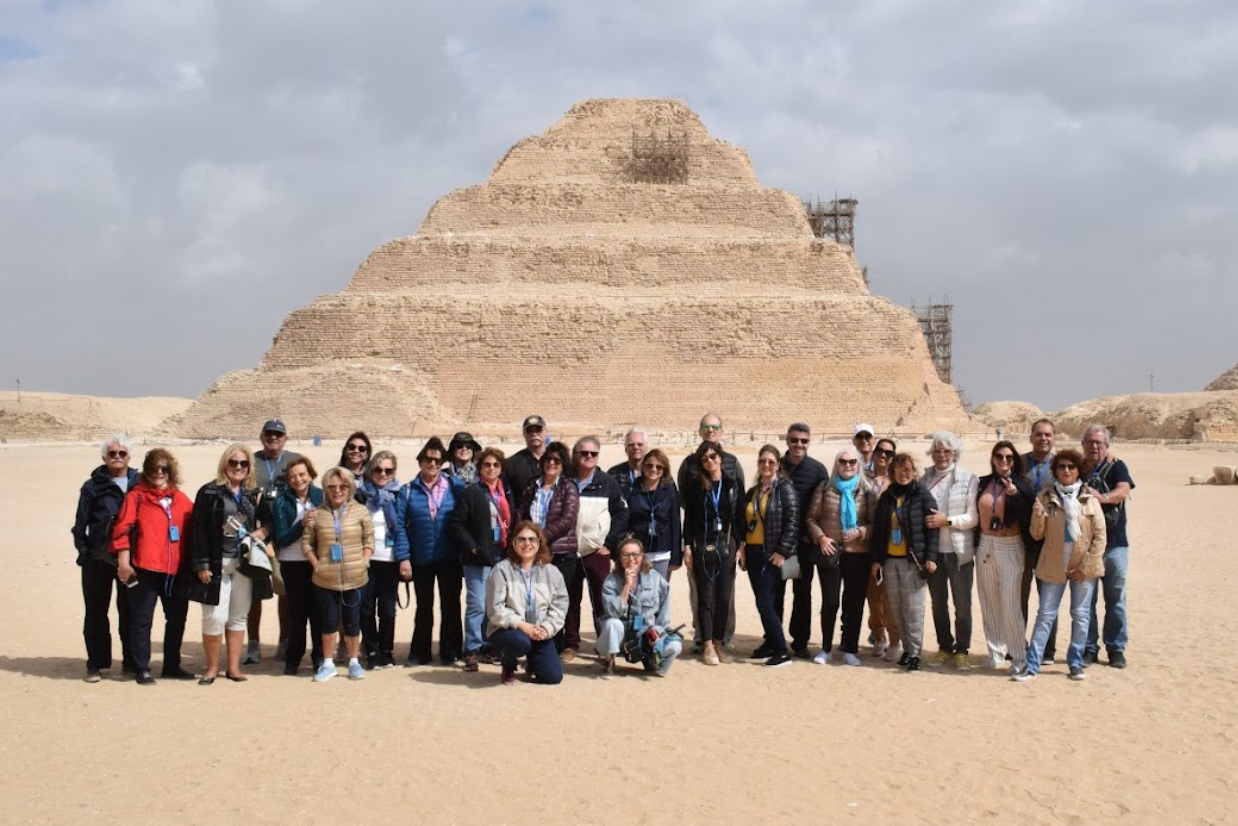 viagem em grupo Egito