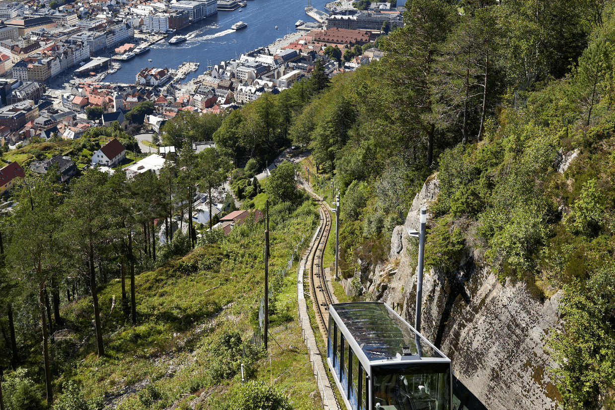 funicular bergen noruega
