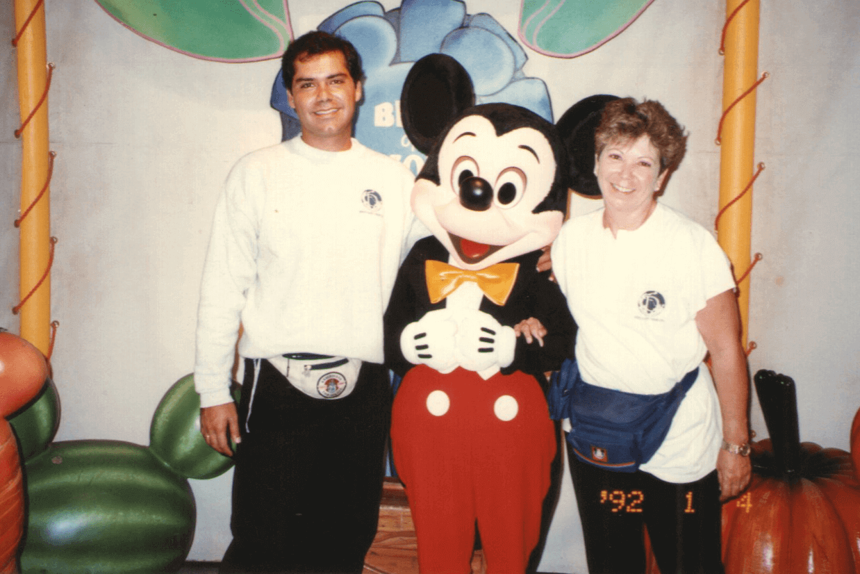 viagem disney família Donato