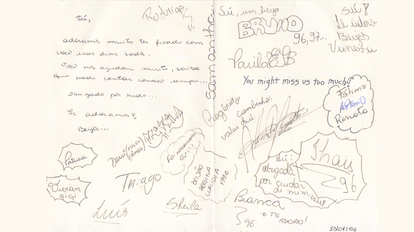 DIRETO DO TÚNEL DO TEMPO: A CARTINHA DA DISNEY DE 1996