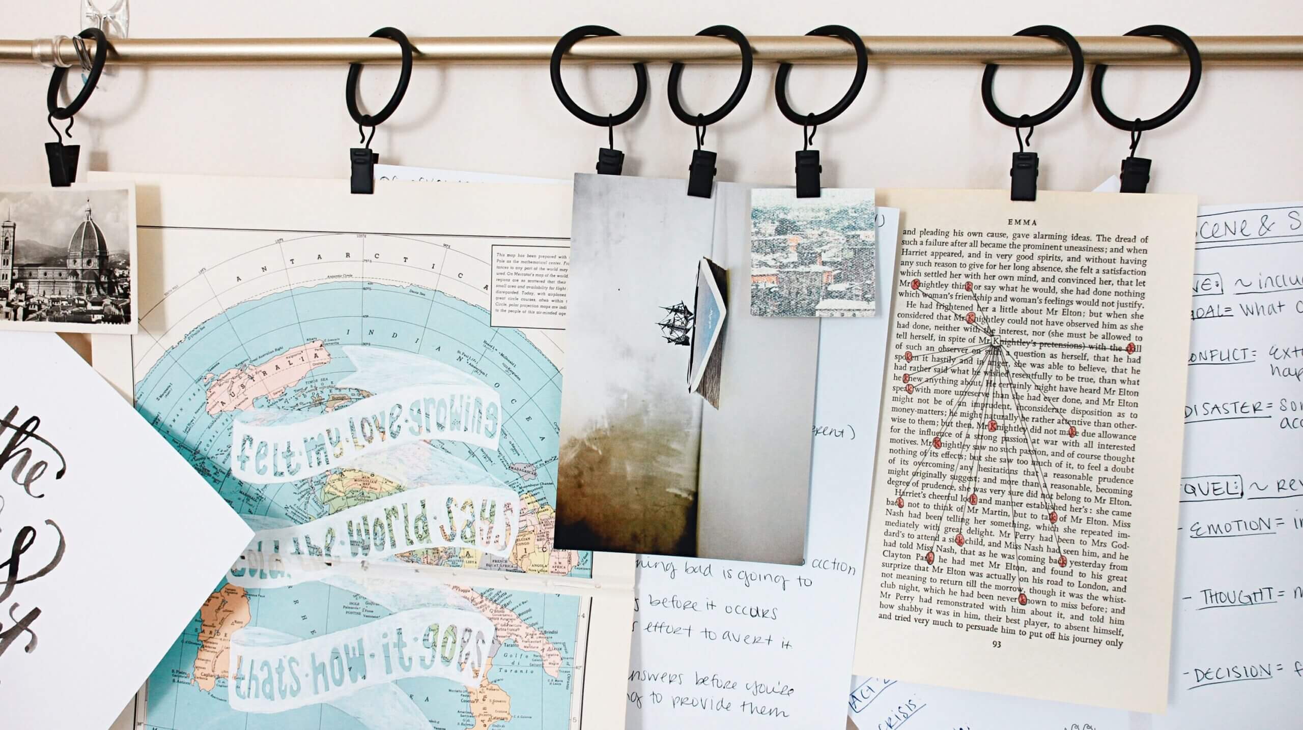 UM MOOD BOARD PARA 2020