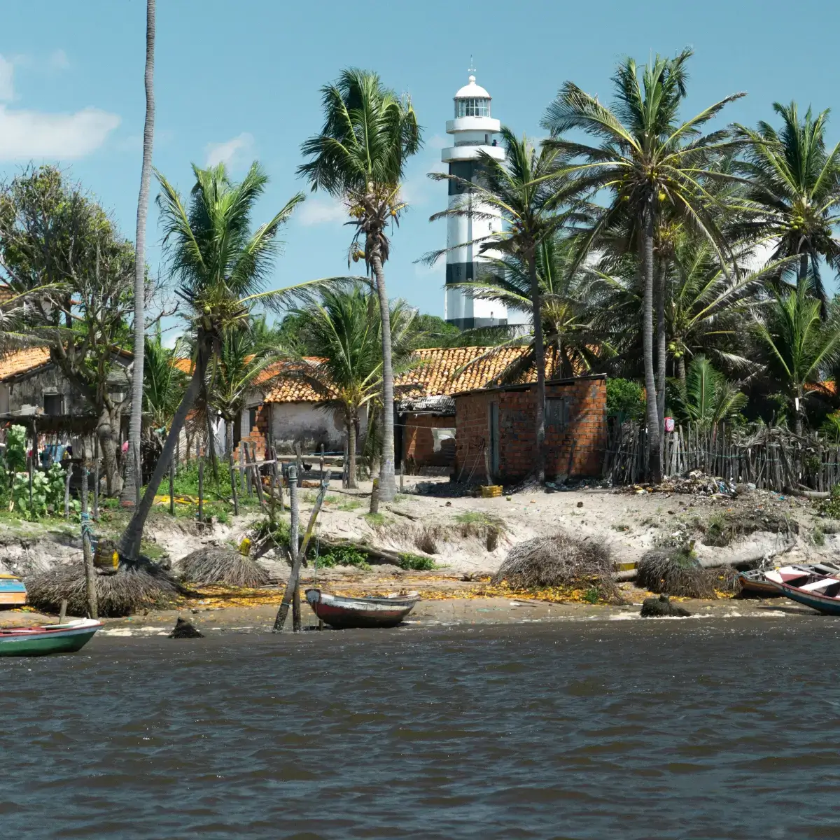 Farol Mandacaru ou Farol Preguiças, inaugurado em 1909