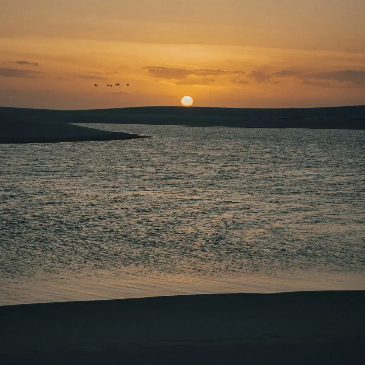 Após as 17h, a mágica do sol poente começa no Parque Nacional