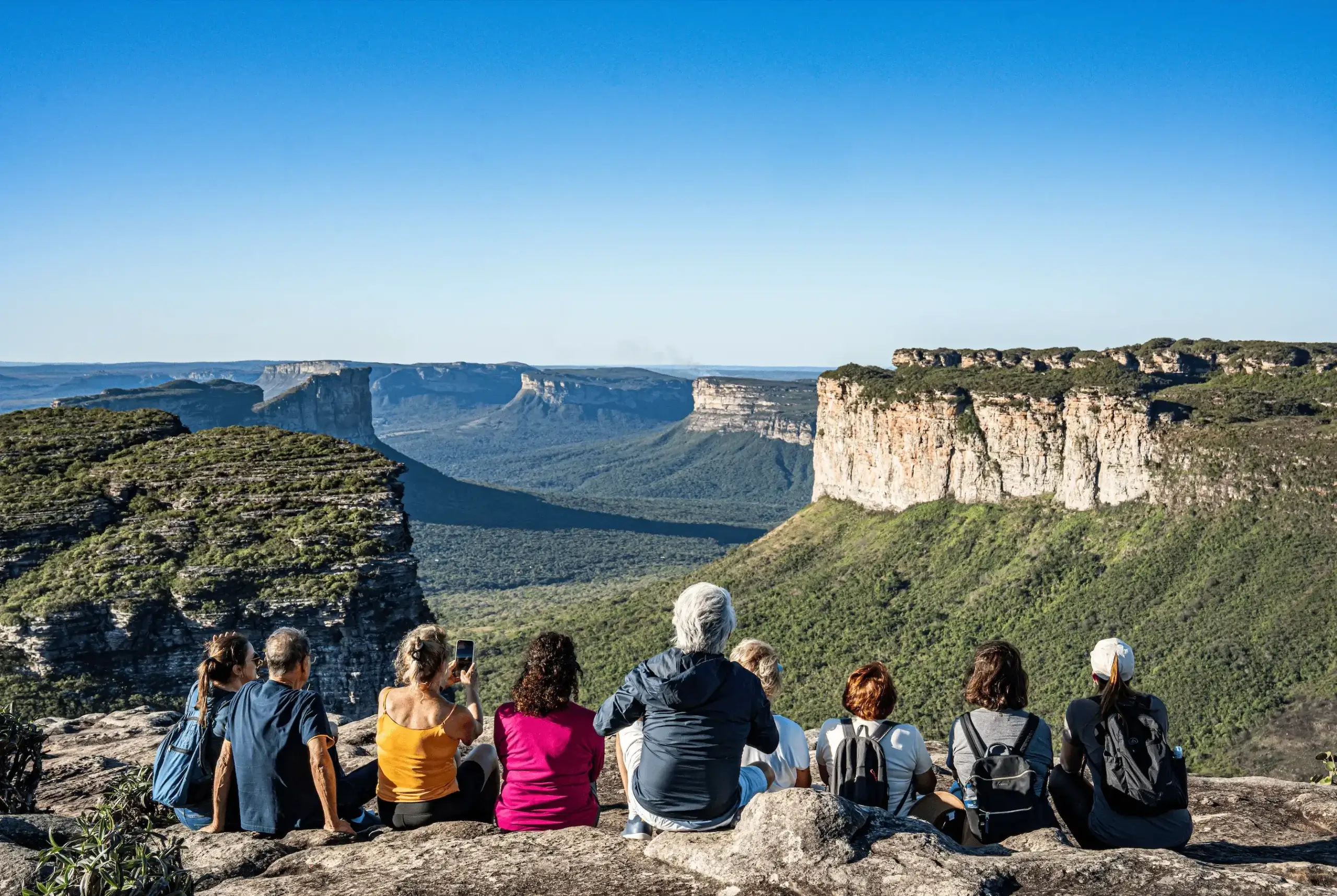 Grupo de viagem para a maturidade