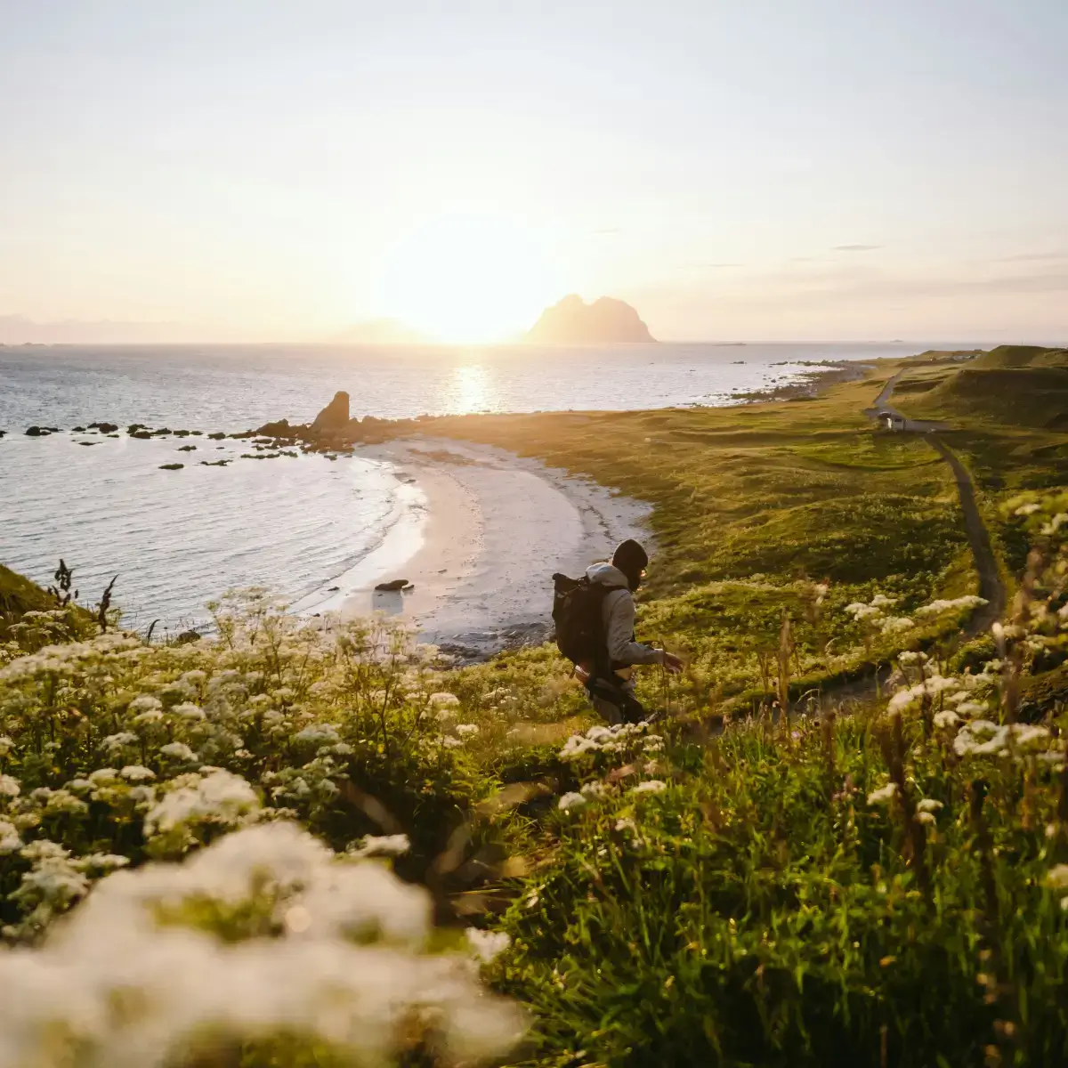 Trekking ou hiking, um hobby da cultura norueguesa, valorizando as atividades e a vida ao ar livre