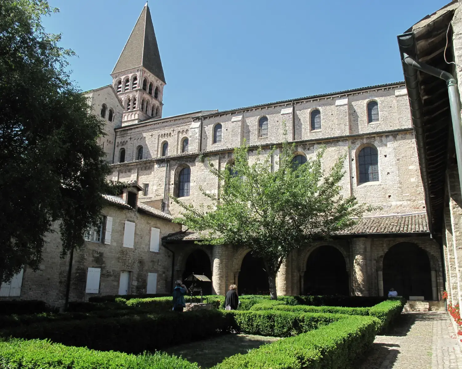 abadia Saint Philibert Tournus frança