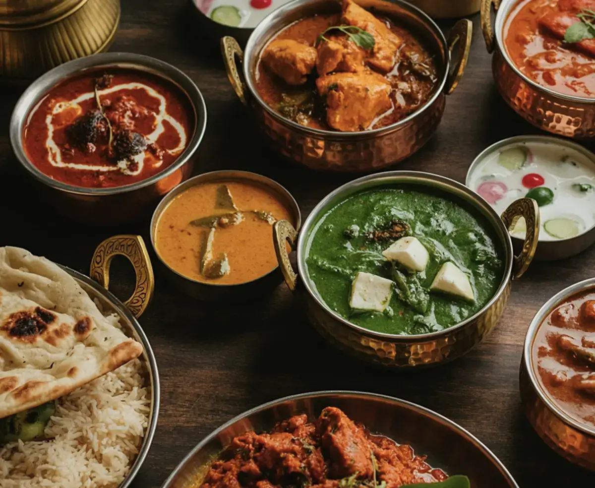 culinária indiana além das comidas de rua
